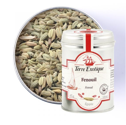 FENNEL SEED - 45GR FENOUIL GRAINS - 45GR