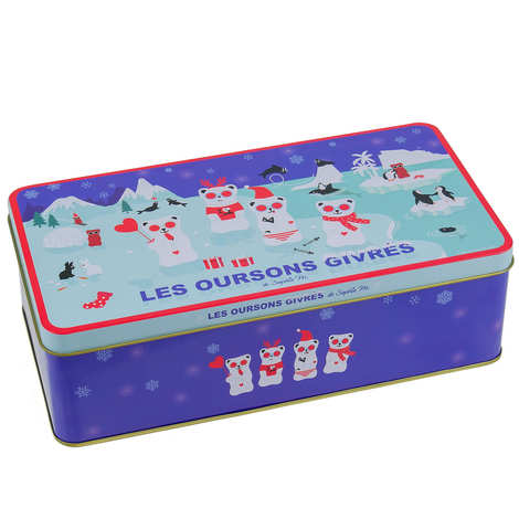 COLLECTOR BOX "OURSONS GIVRES" 457G BOITE COLLECTOR "OURSON GIVRES" 457