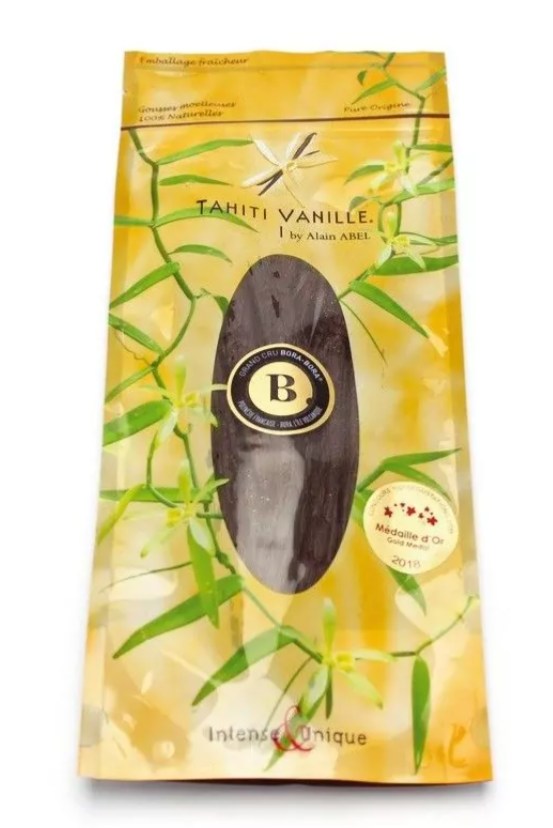 VANILLA TAHITI CRU TAHAA 10PODS GOUSSE VANILLE TAHITI - 10 GOUSSES