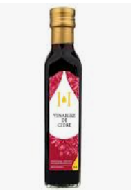 CIDER VINEGAR 25CL - VINAIGRE DE CIDRE 25CL