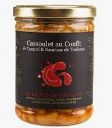 CASSOULET WITH DUCK CONFIT 780G -CASSOULET AU CONFIT DE CANARD 780G