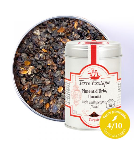 URFA CHILLI PEPPER - 55GR PIMENT D'URFA FLOCONS - 55GR