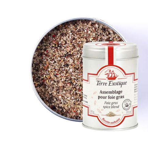 FOIE GRAS SPICE BLEND - 80GR ASSEMBLAGE FOIE GRAS - 80GR