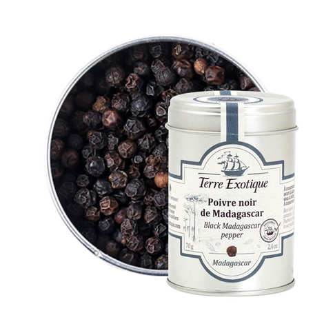BLACK PEPPER FROM MADAGASCAR - 70G POIVRE NOIR DE MADAGASCAR - 70GR