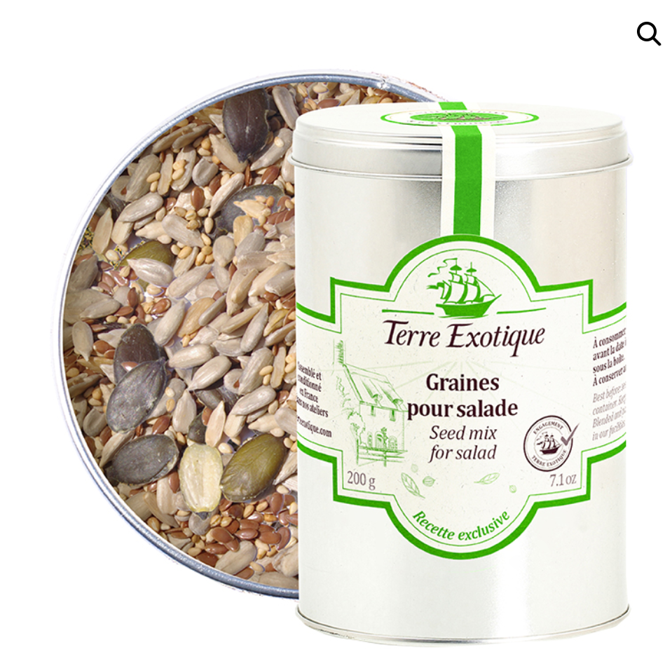 MIX SEED SALADE - 200GR
GRAINES SPECIALE SALADE - 200GR