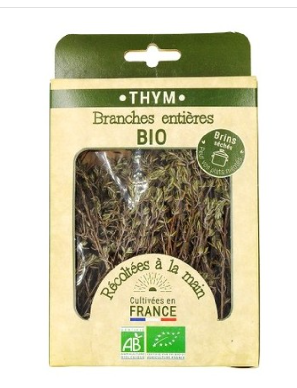 WILD THYME ORGANIC - 20GR BOUQUET THYM SAUVAGE BIO - 20GR