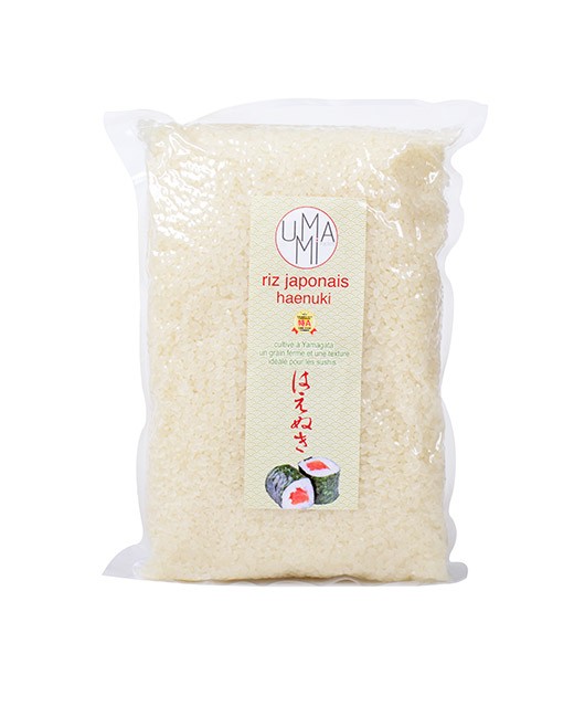 JAPANESE RICE HAENUKI SUSHI - 500G RIZ JAPONAIS HAENUKI SPECIAL SUSHI - 500G
