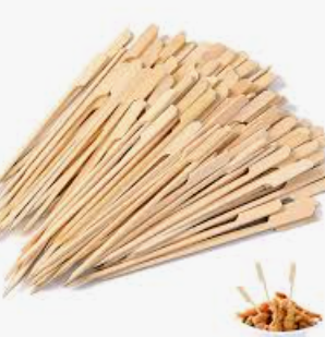 BAMBOO SKEWERS - 15CM X 200 BAMBOU PIQUES - 15CM X 200