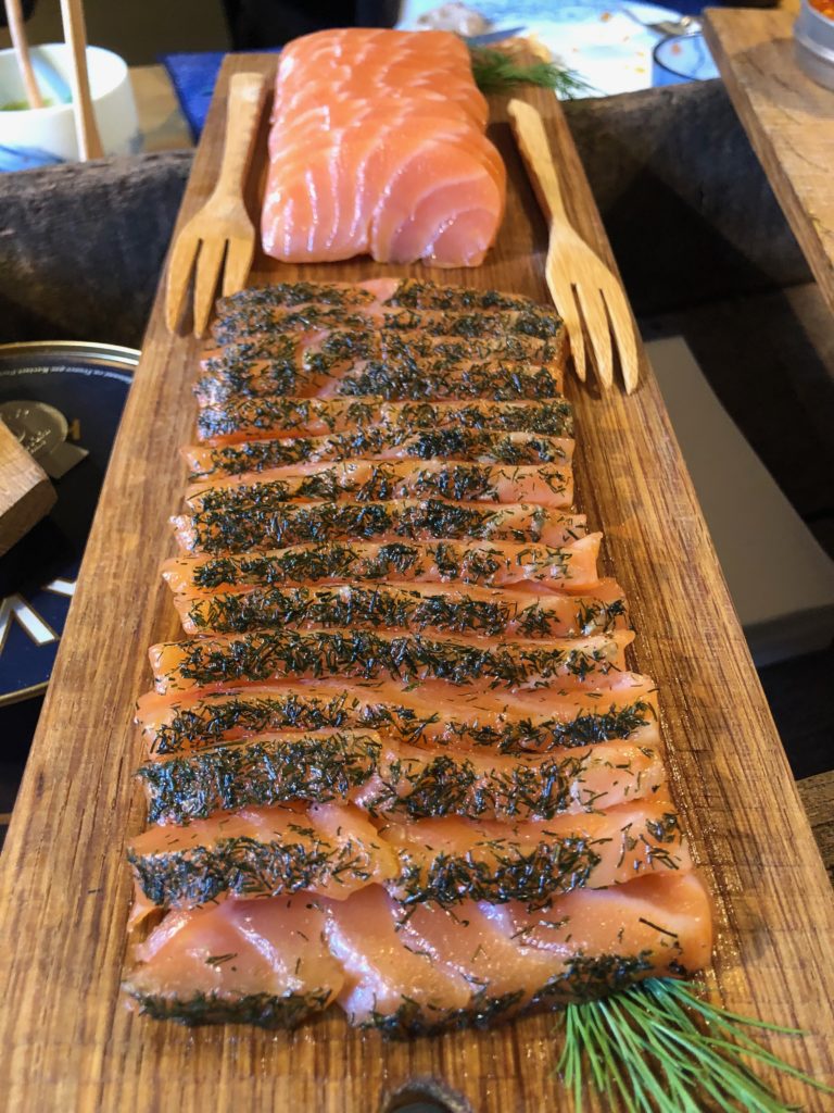 SMOKED GRAVLAX "KAVIARI" 200GR SAUMON MARINE ANETH "KAVIARI" 200GR