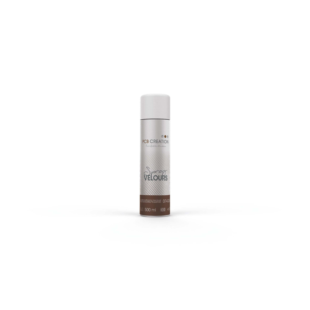 SPRAY VELOURS DARK CHOCOLAT 500ML SPRAY VELOURS CHOCOLAT NOIR-500ML