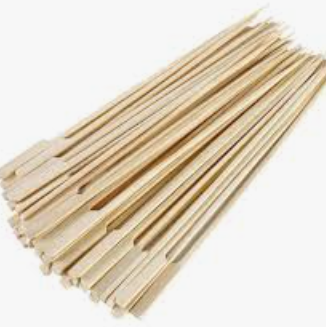 BAMBOO SKEWERS - 8.3CM X 100 BROCHETTES BAMBOU - 8.3CM X 100