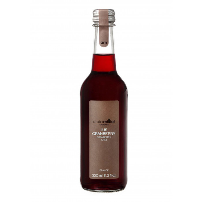 CRANBERRY JUICE ALAIN MILLIAT - 33CL JUS DE CRANBERRY ALAIN MILLIAT - 33CL