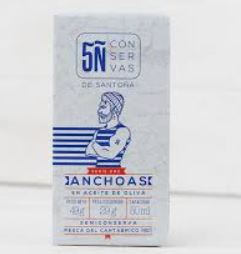ANCHOVY SPAIN N*1 "CANTABRIE" 50GR ANCHOIS ESPAGNE N*1 "CANTABRIE" 50G