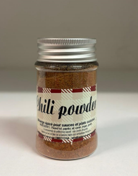 CHILI POWDER - 100ML CHILI POUDRE - 100ML