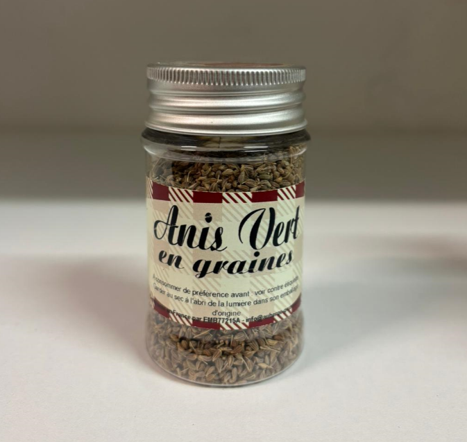 GREEN ANISEED WHOLE - 100ML ANIS VERTE ENTIER - 100ML