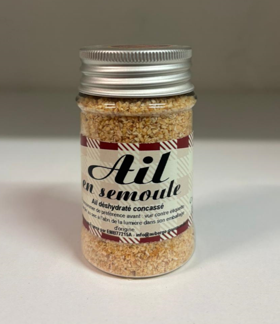 GARLIC CHOPPED - 100ML AIL EN SEMOULE - 100ML