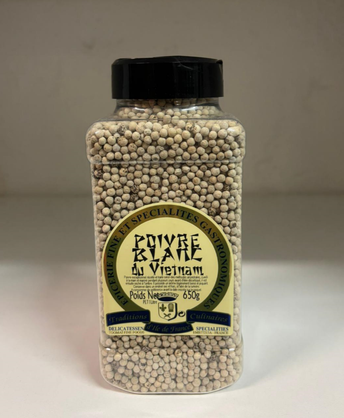 WHITE VIETNAM PEPPER - 1L POIVRE BLANC VIETNAM - 1L