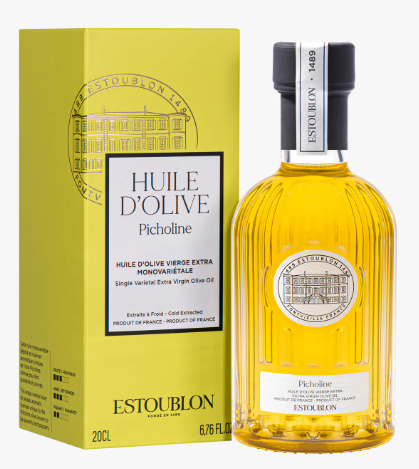 EXTRA VIRGIN OLIVE OIL PICHOLINE ESTOUBLON 50CL - HUILE OLIVE EXTRA PICHOLINE ESTOUBLON 50CL