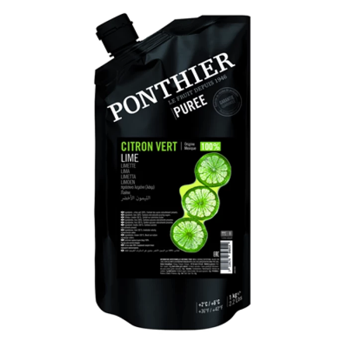 LIME PUREE PONTHIER - 1L PUREE DE CITRON VERT PONTHIER - 1L