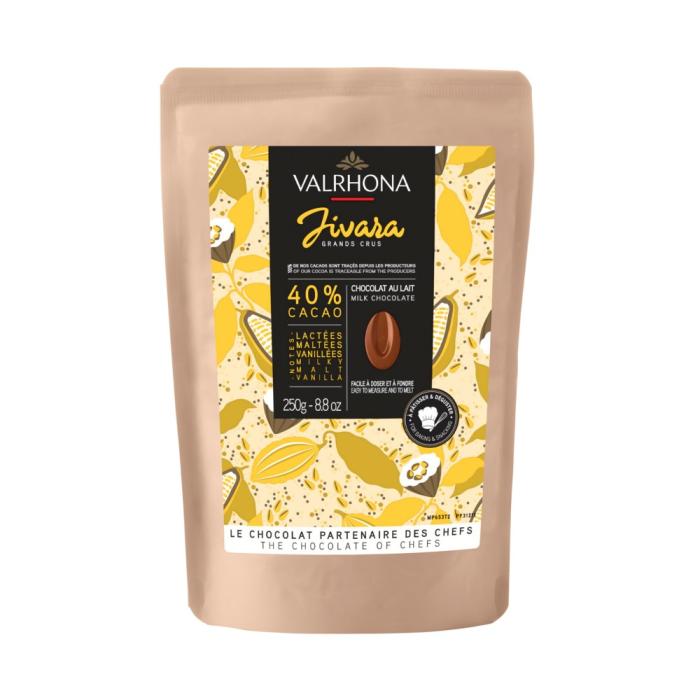 VALRHONA JIVARA 40% - 250G VALRHONA JIVARA 40% - 250G