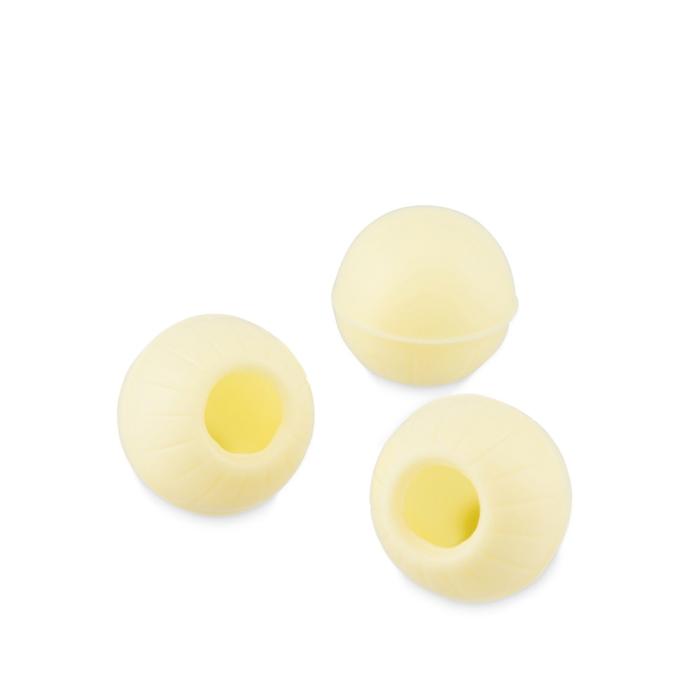 HOLLOW WHITE CHOCOLATE BALL- 504PC BOULE CREUSE CHOCOLAT BLANC - 504PC