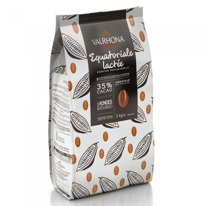 VALRHONA EQUATORIAL MILK 35% - 3KG VALRHONA EQUATORIAL LAIT 35% - 3KG