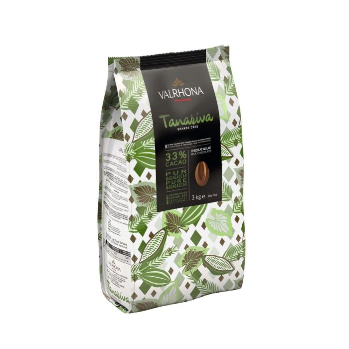 VALRHONA TANARIVA LACTEE 33% - 3KG VALRHONA TANARIVA LACTEE 33% - 3KG