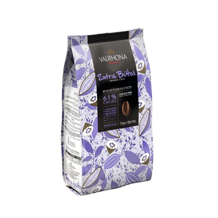 VALRHONA EXTRA BITTER 61% - 3KG VALRHONA EXTRA BITTER 61% - 3KG