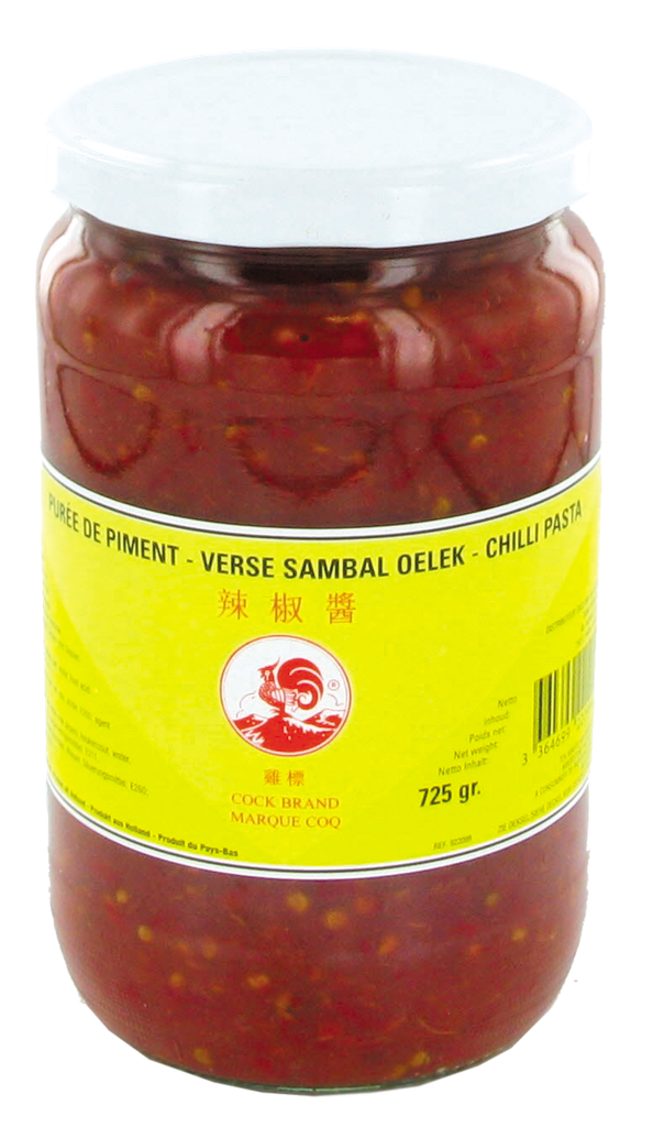 SAMBAL OELEK - CHILI PASTE - 725 GR PUREE PIMENT SAMBAL OELEK - 725 GR