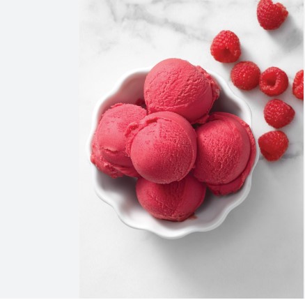 RASPBERRY SORBET - 750ML SORBET FRAMBOISES - 750ML