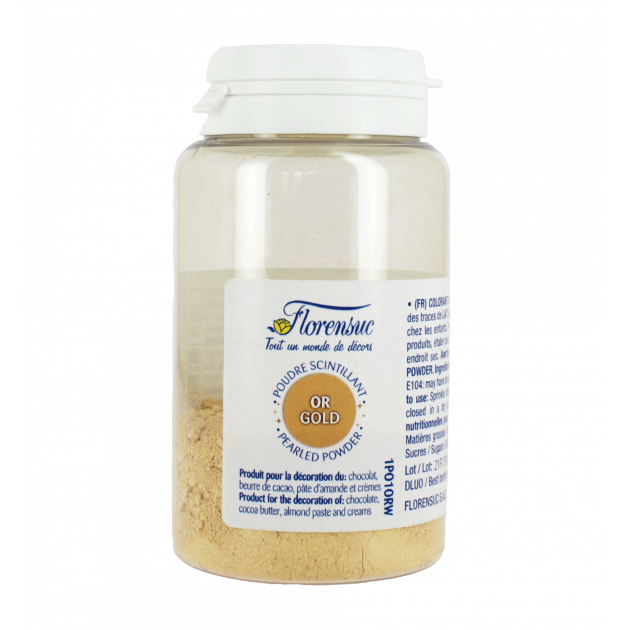 GOLD POWDER DUST - 25GR POUDRE SCINTILLANTE OR - 25GR