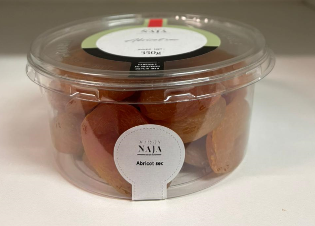 DRIED APRICOT - 350GR ABRICOT  MOELLEUX - 350GR