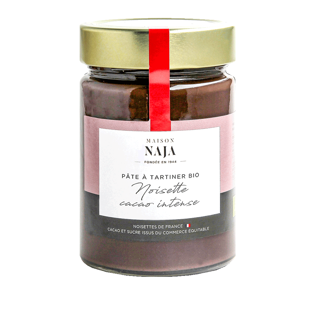 SPREAD CACAO INTENSE ORGANIC PATE A TARTINER CACAO INTENSE BIO