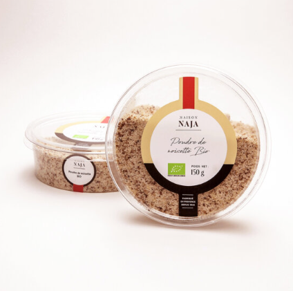HAZELNUT POWDER ORGANIC - 150G POUDRE NOISETTE BIO - 150G