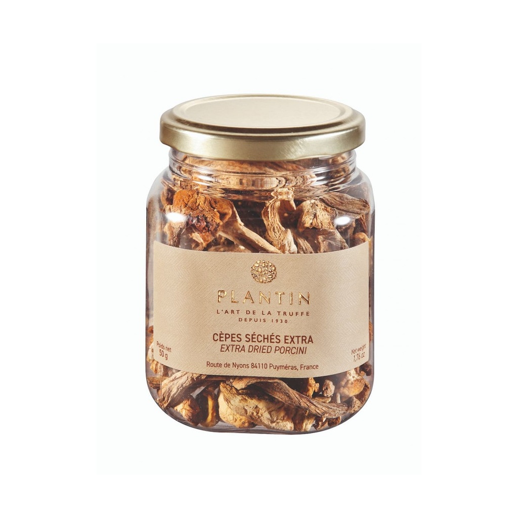 DRIED PORCINI EXTRA - 50GR CÃªPES SECHES EXTRA TUBO - 50GR