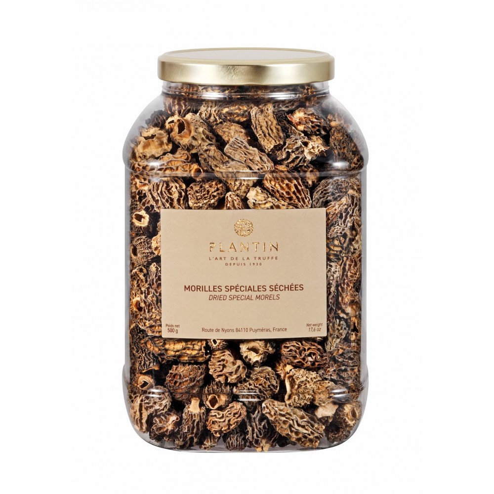 DRY  MORELS MORCHELLA CONICA - 50GR MORILLES SECHES SP S/QE MORCHELLA