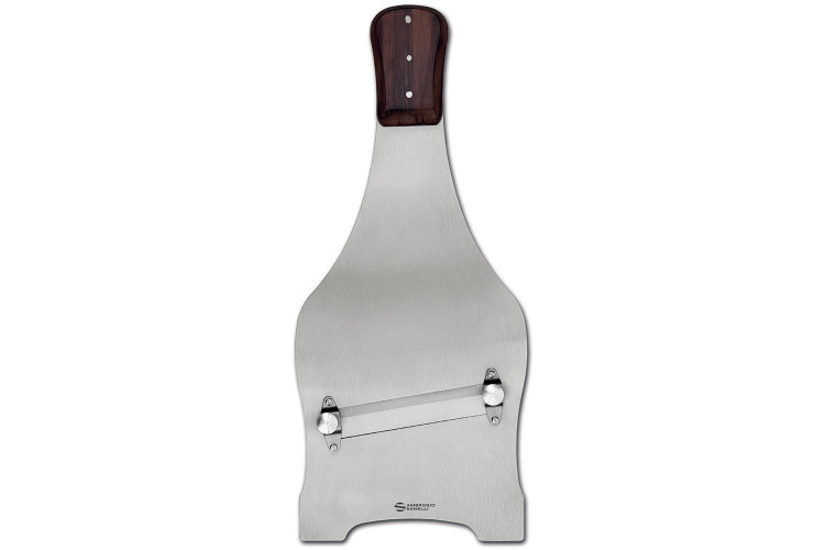 ROSEWOOD TRUFFLE SLICER/STAINLESS MANDOLINE A TRUFFES PALISSANDRE