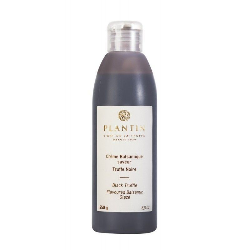 BLACK TRUFFLE BALSAMIC GLAZE 250G - GLAÇAGE AU VINAIGRE BALSAMIQUE ET À LA TRUFFE NOIRE 250 G