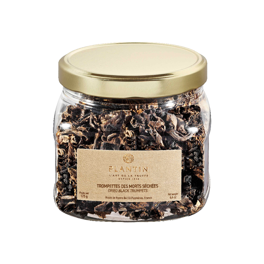 DRY  BLACK TRUMPET - 125GR TROMPETTES DES MORTS SECHES - 125GR
