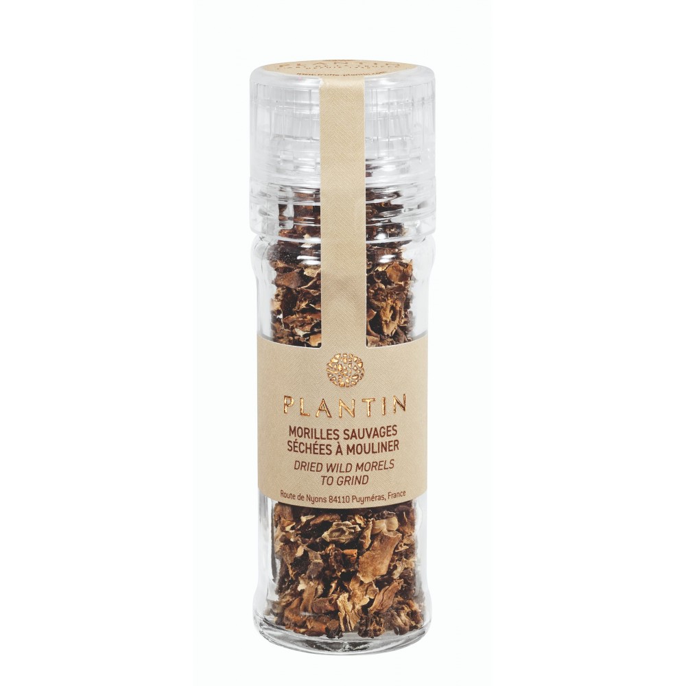 DRIED WILD MORELS TO GRIND - 21GR MORILLES DESHYDRATEES MOULIN 21GR