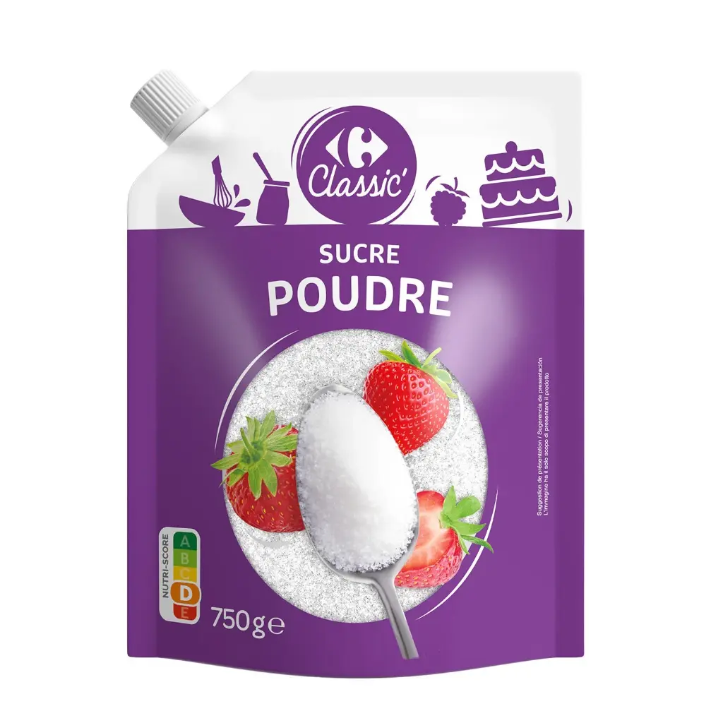 SUGAR POWDER - 750GR SUCRE EN POUDRE - 750GR