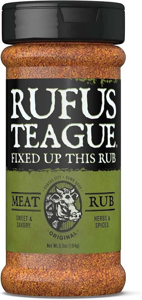 RUFUS TEAGUE MEAT RUB "KANSAS CITY" RUFUS TEAGUE MEAT RUB "KANSAS CITY"