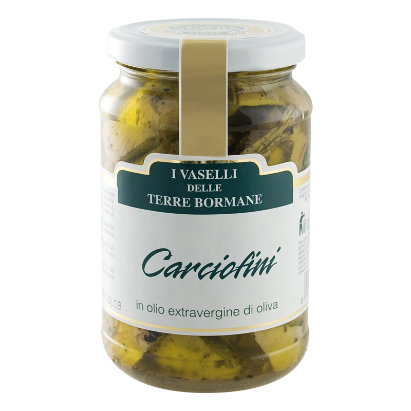 ARTICHOKES GRILLED "TERRE BORMANO" 330G ARTICHAUTS GRILLES "TERRE BORMANO" 330G