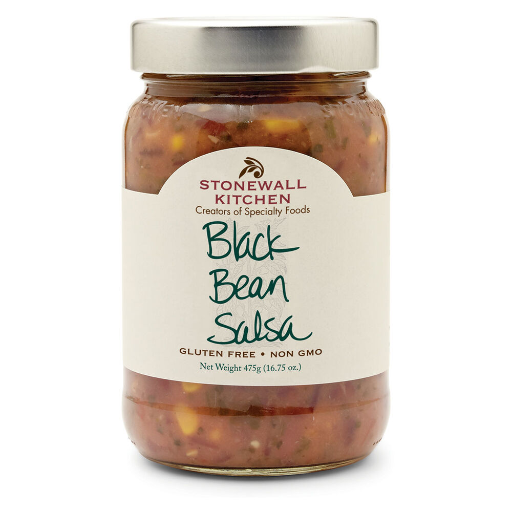 BLACK BEAN SALSA STONEWALL - 454GR SAUCE AUX HARICOTS ROUGE - 454GR