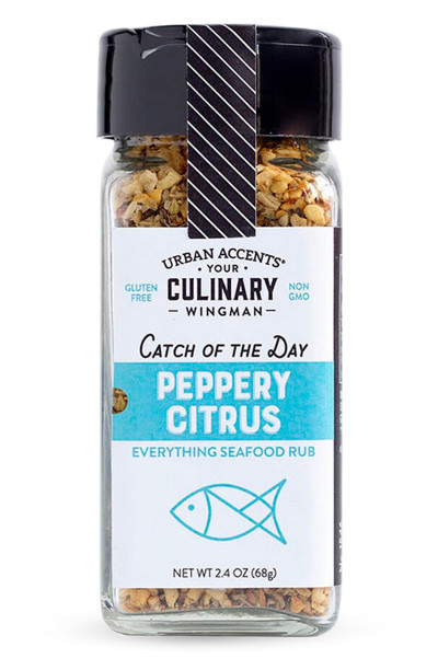 PEPPERY CITRUS SEAFOOD RUB MIX FRUITS DE MER POIVRON CITRONNE