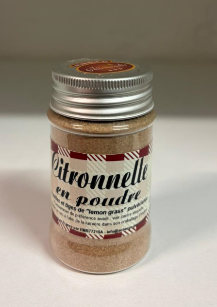 LEMONGRASS GROUND - 100ML CITRONELLE MOULUE - 100ML