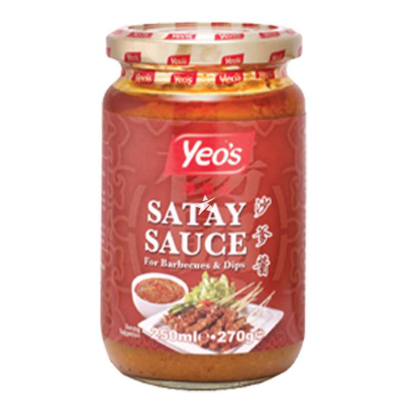 SATAY SAUCE YEO'S - 250ML SAUCE DE SATAY YEO'S - 250ML