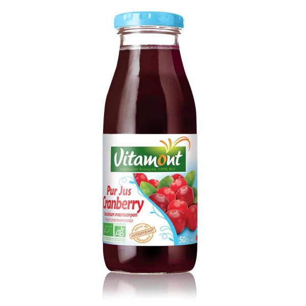 CRANBERRY JUICE, ORGANIC - 50CL CRANBERRY JUICE, BIO - 50CL