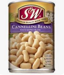CANNELLINI BEANS - TINS HARICOTS CANNELLINI - TINS