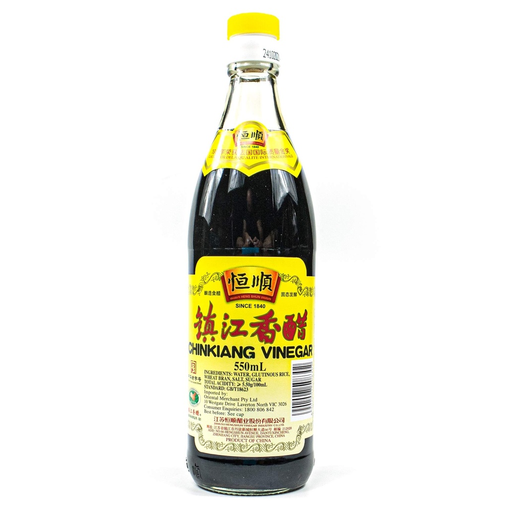 BLACK VINEGAR CHINKIANG - 550ML SAUCE PIMENT SUCREEPOULET 800G